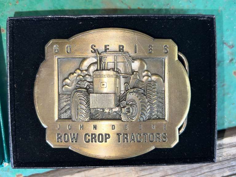 (4) John Deere Belt Buckles Gavel Roads Online Auctions