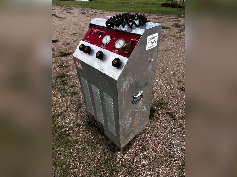 Refrigerant Recover/Recycler Evacuation Machine Gavel Roads Online