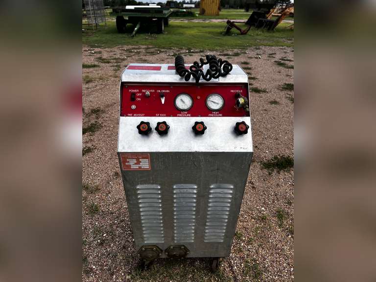 Refrigerant Recover/Recycler Evacuation Machine Gavel Roads Online
