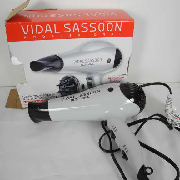 Vidal Sassoon 1875 Ionic Hair Dryer GC5 Auctions