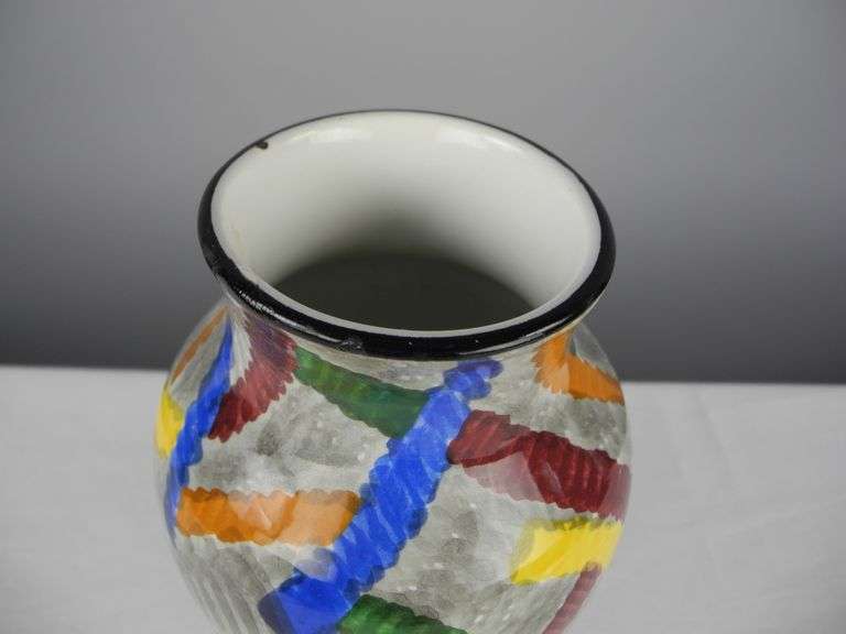 Hand Painted German Vase GC5 Auctions