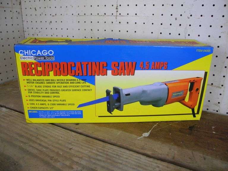 New Chicago Electric Reciprocating Saw GC5 Auctions