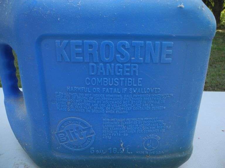 Empty 5 Gallon Kerosene Jug GC5 Auctions