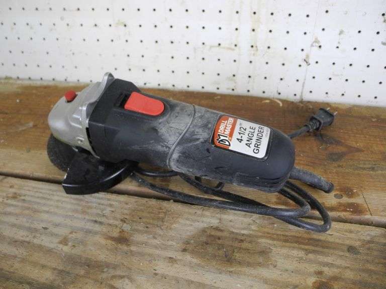 Drill Master 4 1/2" Angle Grinder GC5 Auctions