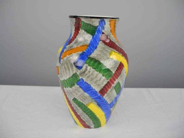 Hand Painted German Vase GC5 Auctions