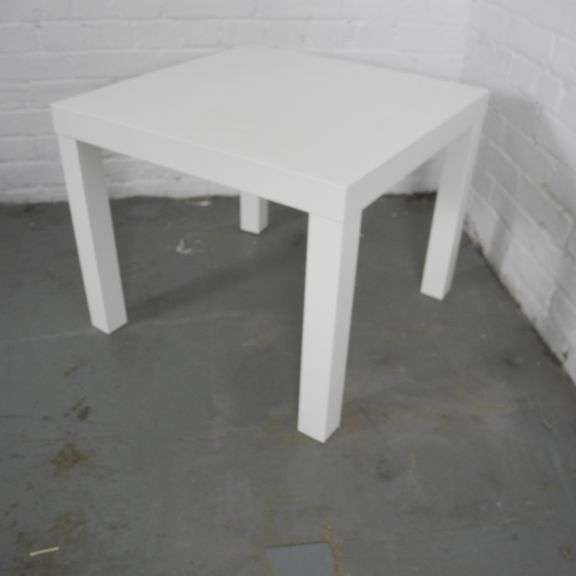 IKEA White Side Table GC5 Auctions
