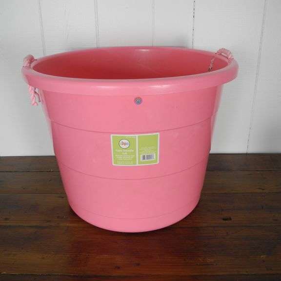 Pink Rope Handle Tub GC5 Auctions