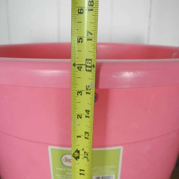 Pink Rope Handle Tub GC5 Auctions