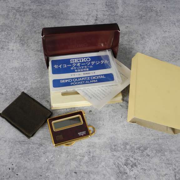 Seiko Quartz Digital Pocket Alarm Clock Japan GC5 Auctions