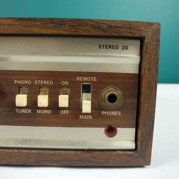 Vintage Lafayette Solid State Stereo Amplifier Stereo 20 GC5 Auctions