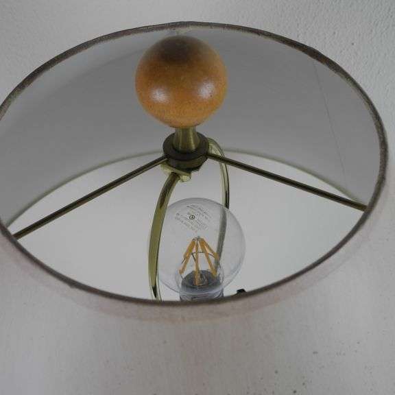 30 " Crackle Paint Table Lamp GC5 Auctions