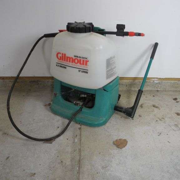 Gilmour 4.5 Gallon Backpack Sprayer GC5 Auctions