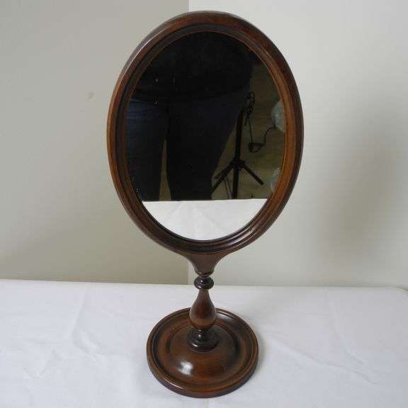 Vintage Wooden Dresser Mirror GC5 Auctions