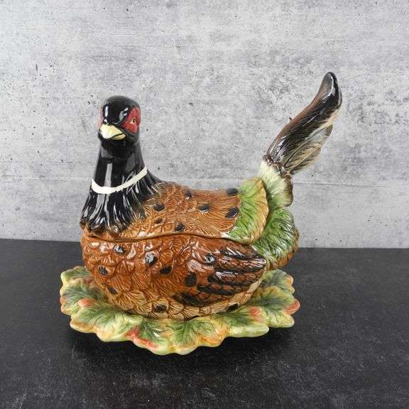 Spode Harvest Turkey Gravy Boat GC5 Auctions