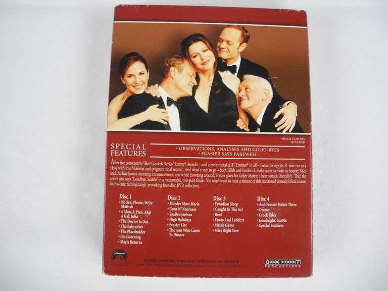Frasier Complete Final Season 4 DVD Set GC5 Auctions