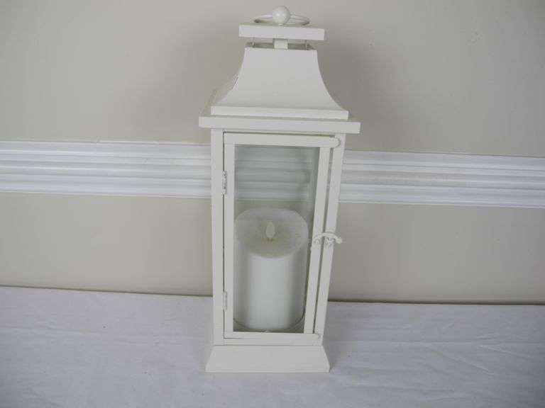 Tall Flameless Candle Lantern GC5 Auctions