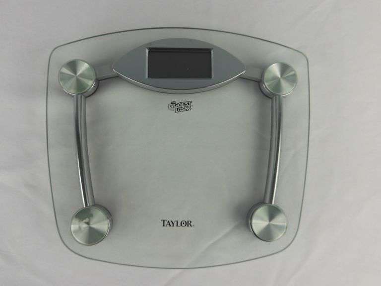 The Biggest Loser by Taylor Digital Scale Needs Batteries GC5 Auctions