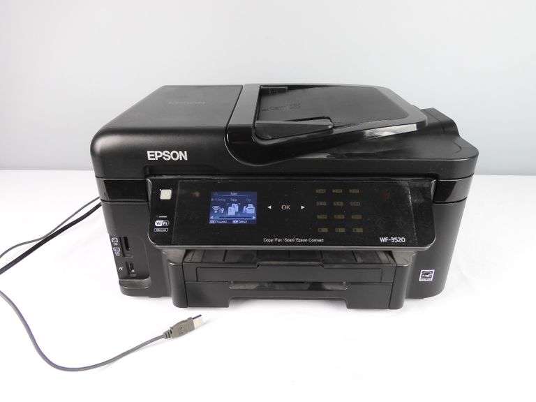 Epson WF3520 Wireless Printer GC5 Auctions