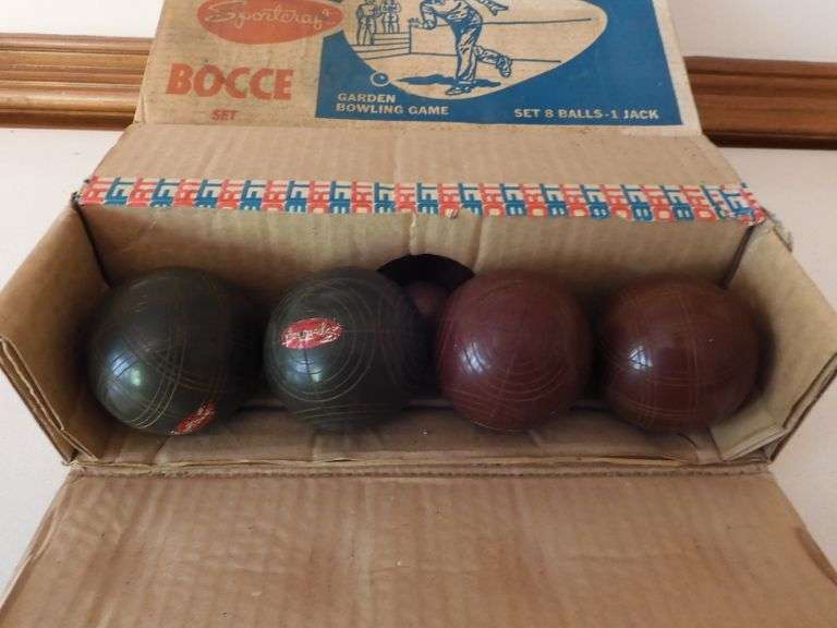 Vintage Sportcraft Bocce Set Complete GC5 Auctions