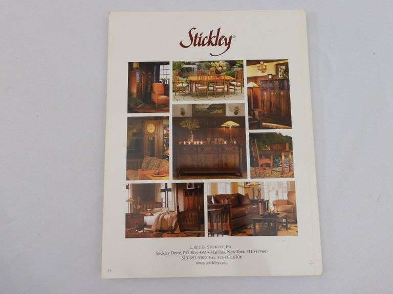Stickley Furniture Catalog GC5 Auctions