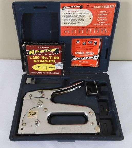 Arrow Model T50 Staple Gun Kit GC5 Auctions