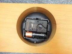 Wood Ziro Desk Clock - Made in England - GC5 Auctions