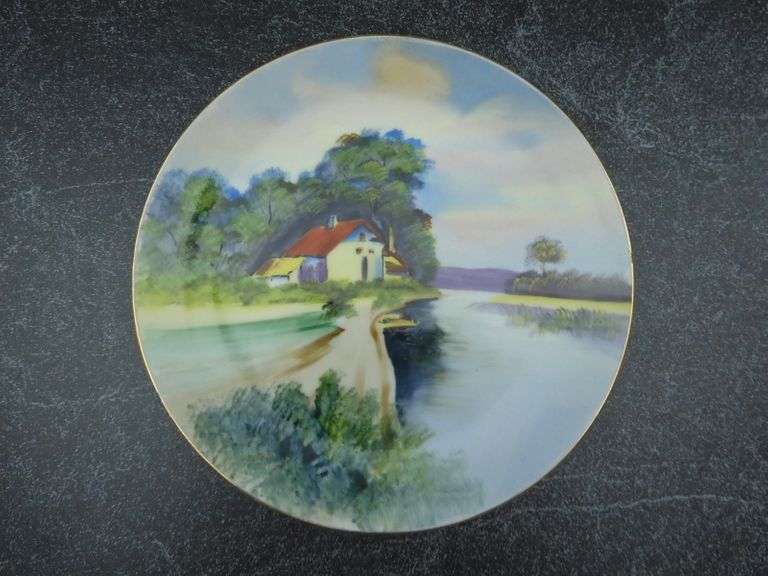 Vintage Occupied Japan Hand Painted Plate GC5 Auctions