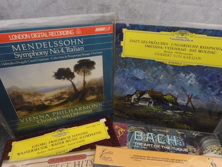 Lot of 10 Classical Records GC5 Auctions