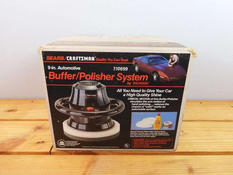 Craftsman 9" Buffer / Automotive Polisher in Box GC5 Auctions