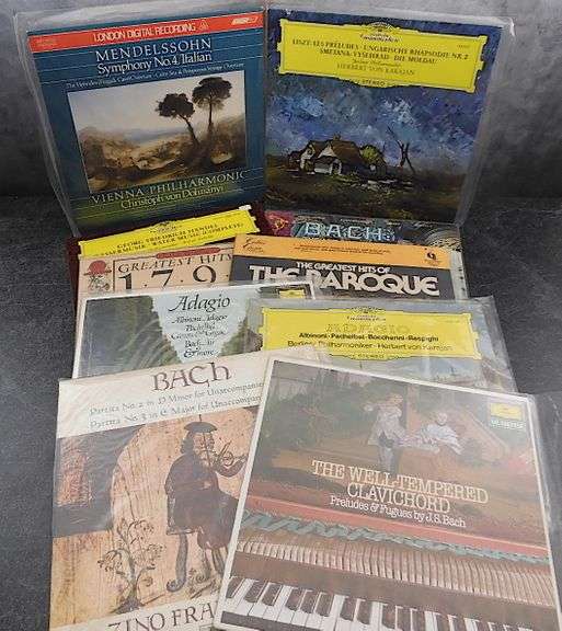 Lot of 10 Classical Records GC5 Auctions