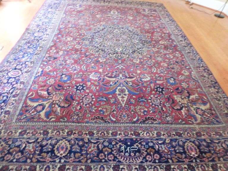 Large Beautiful Hand Knotted Oriental Carpet GC5 Auctions