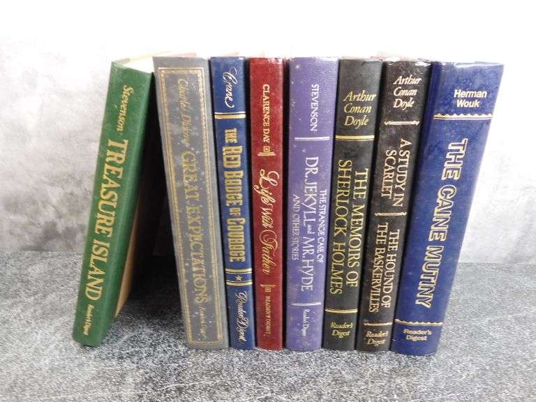 Lot of 8 Readers Digest "The Worlds Best Reading" Collectors Books
