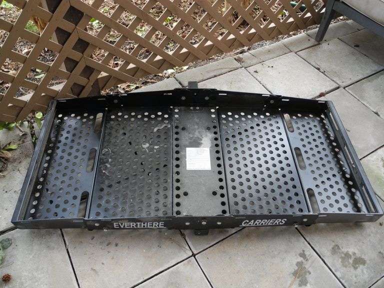 Hitch Mounted Everthere Carriers Folding Cargo Carrier GC5 Auctions
