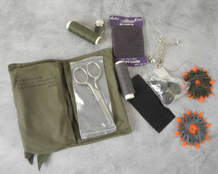 Vintage German Bundeswehr Army Sewing Kit GC5 Auctions