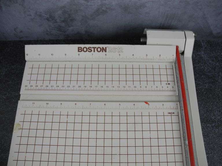 Boston 2612 Guillotine Paper Cutter / Trimmer GC5 Auctions