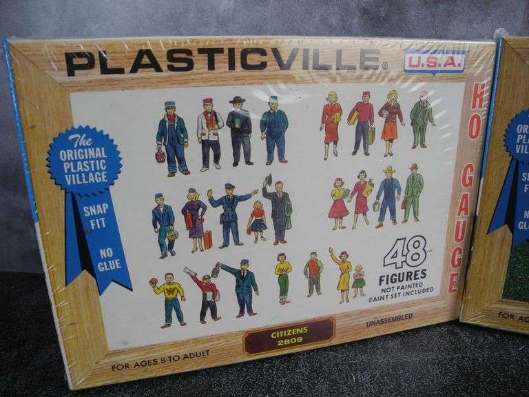 Lot of 2 Plasticville "HO" Scale Train Accessories in Sealed Boxes