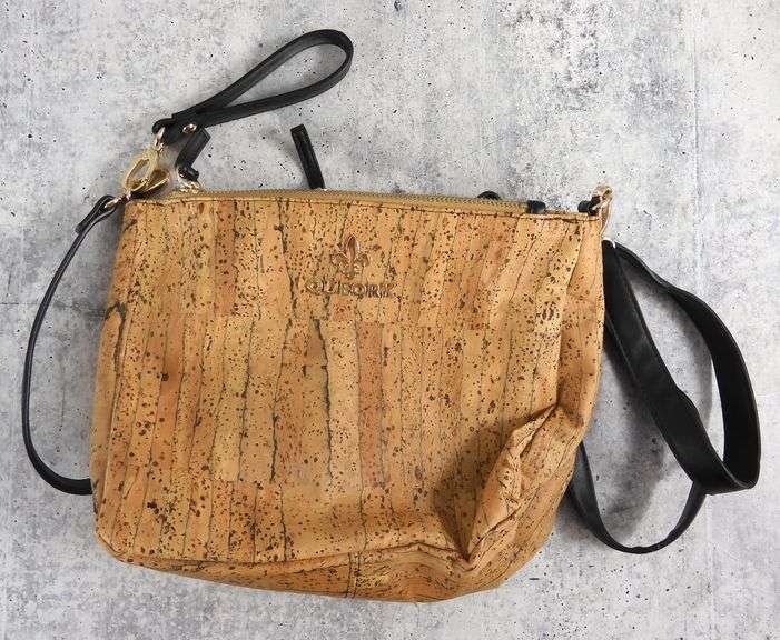 Beautiful Queork Cork Handbag GC5 Auctions