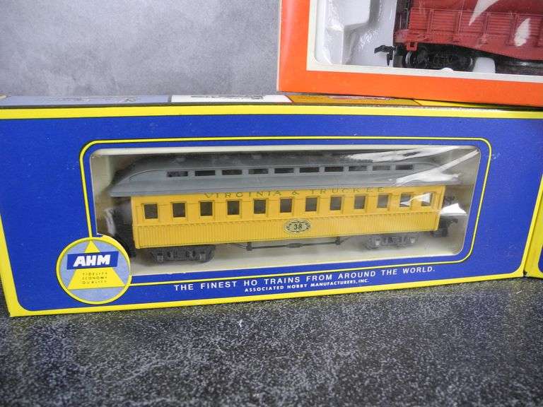 Lot of 3 "HO" Scale Trains in Boxes GC5 Auctions