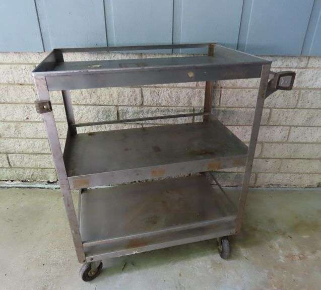 Lakeside Mfg. Stainless Steel Rolling Cart GC5 Auctions