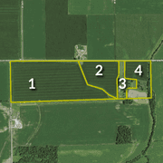 101.64 +/- Acres White County Farmland Auction