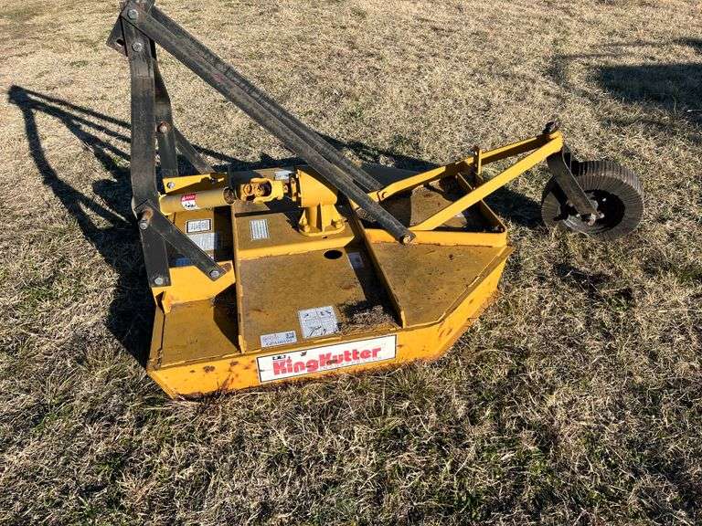 4' King Kutter Brush Hog Great Plains Auction
