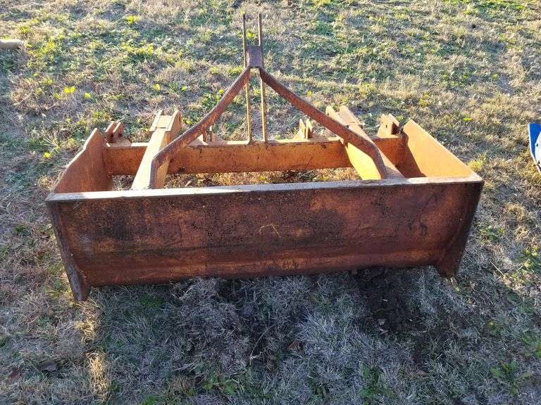 4ft Box Blade 3 Point Great Plains Auction