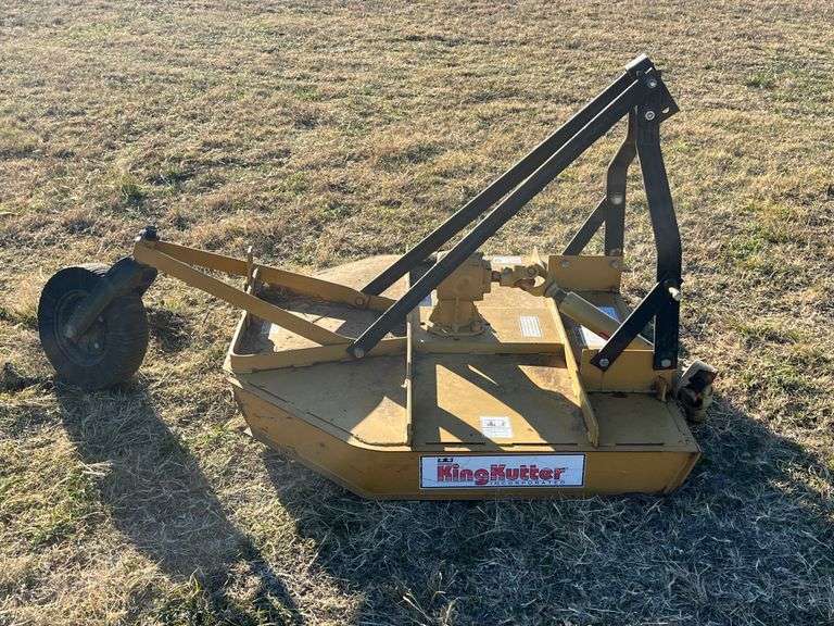 4' King Kutter Brush Hog Great Plains Auction