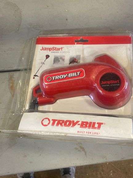 Troy Bilt jumpstart engine starter - Gregg Auctions