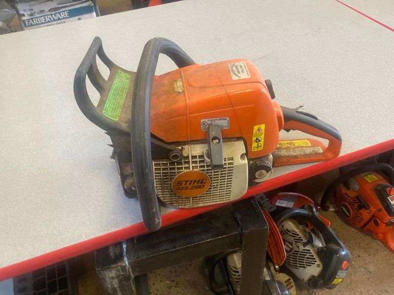 Stihl ms 290 chainsaw Gregg Auctions