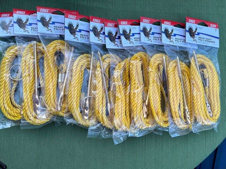 Eagle Claw Heavy Duty Fish Stringer 7’ Long Gregg Auctions