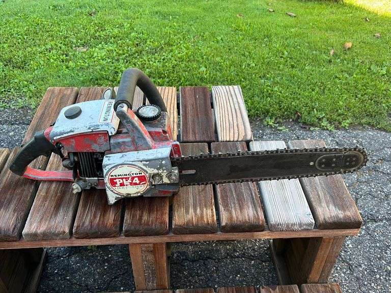 Remington PL4 Chainsaw Gregg Auctions
