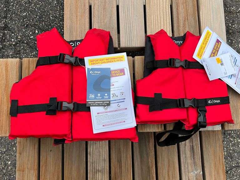 New Life Jackets Two Gregg Auctions