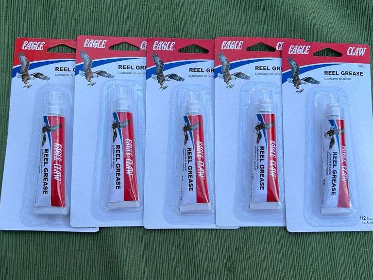 Eagle Claw Reel Grease 1/2 Fl Oz Tubes Gregg Auctions