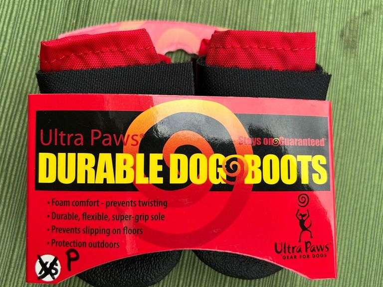 Ultra Paws Dog Booties Size P Gregg Auctions